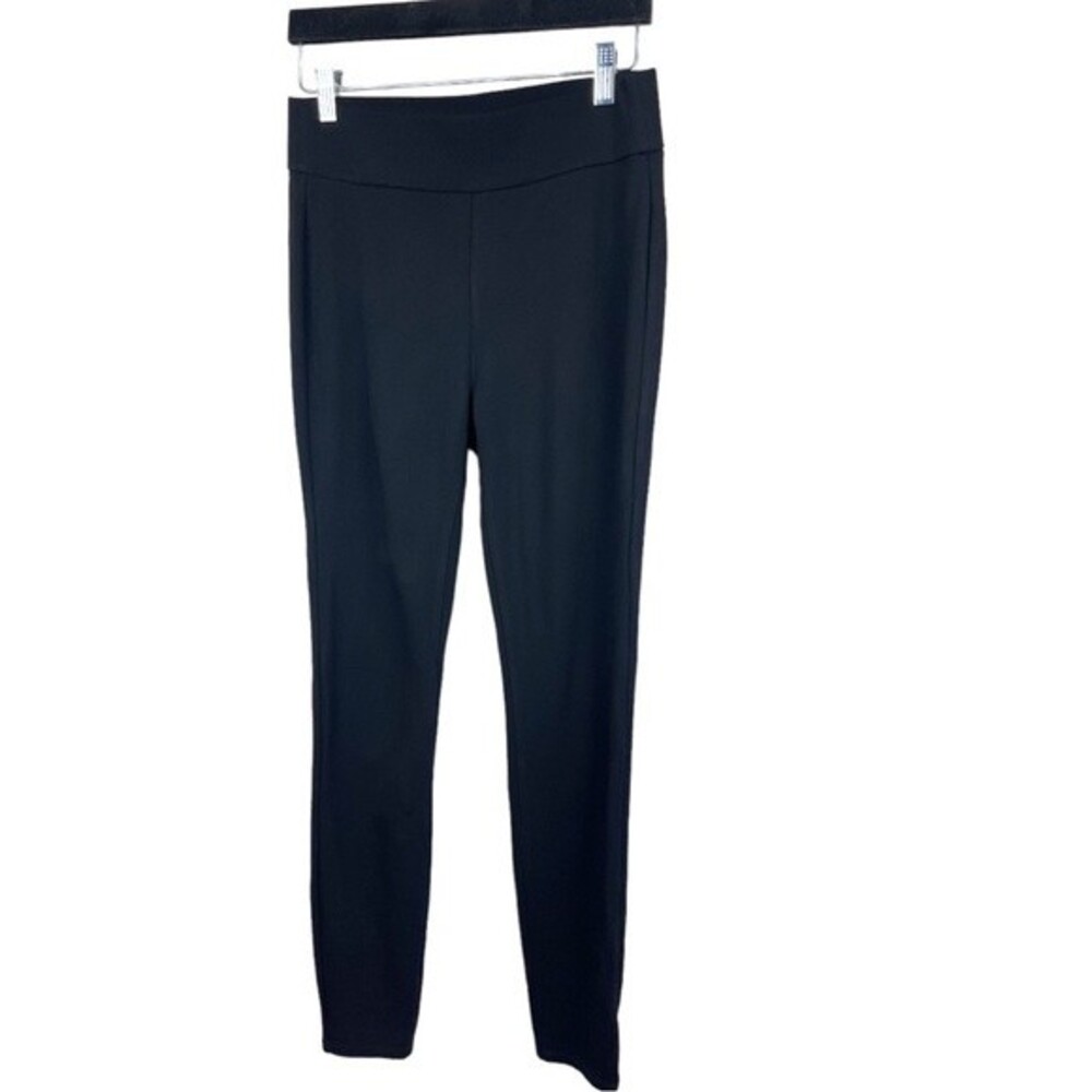 🥑5/$25 Eileen Fisher Black Stretch Leggings sz XS